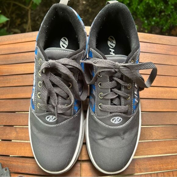 Heely’s size 7 Men’s skate shoes Grey & Blue/Black Camo - Picture 4 of 16